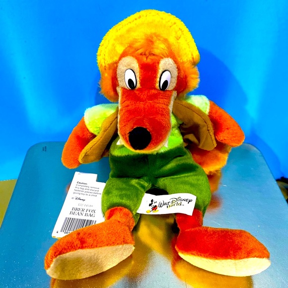 WALT DISNEY NWT 90s SPLASH MOUNTAIN CHARACTERS BRER RABBIT, FOX, BEAR & VULTURE - Picture 9 of 16